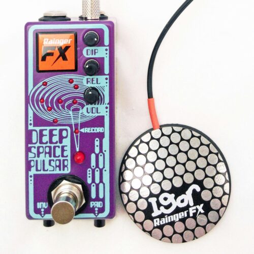 Rainger FX Deep Space Pulsar Pedal with Igor Controller out of stock