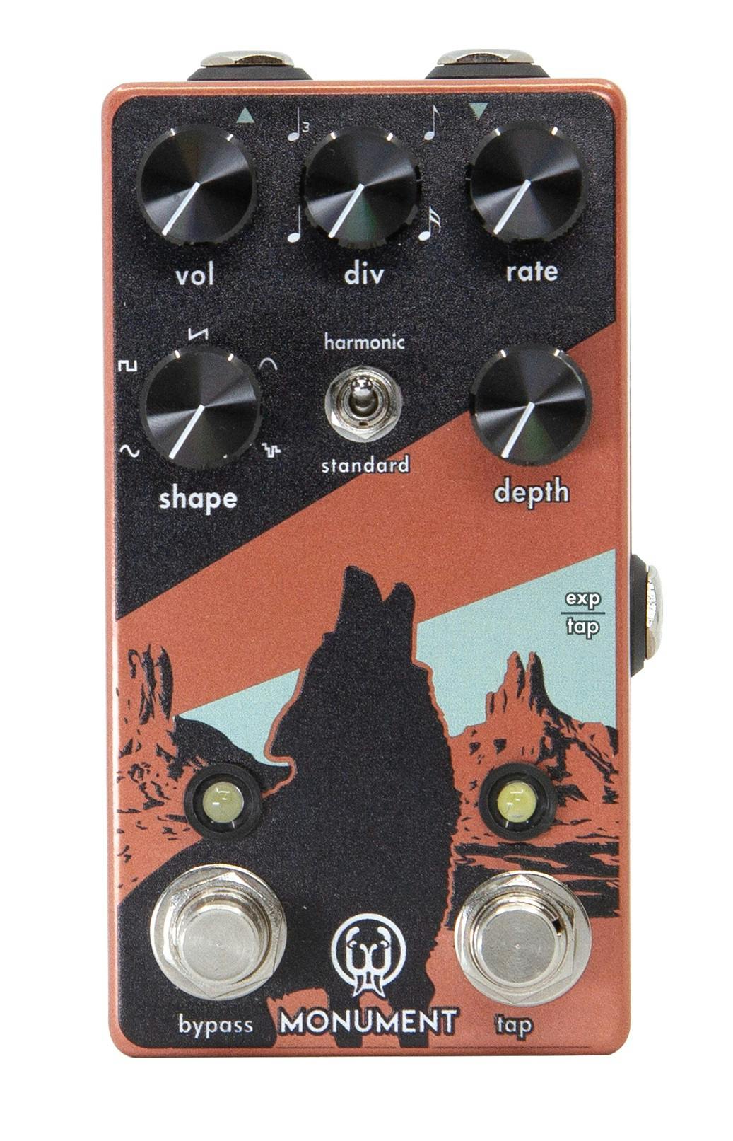 Walrus Audio Monument V2 Harmonic Tap Tremolo Pedal in stock