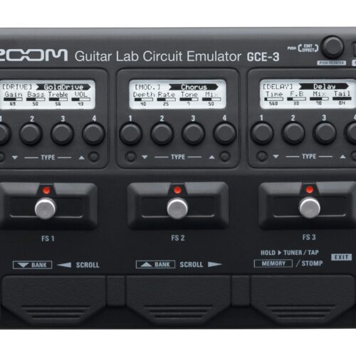 B Stock : Zoom GCE-3 Guitar Lab Circuit Emulator Multi-FX Pedal in stock
