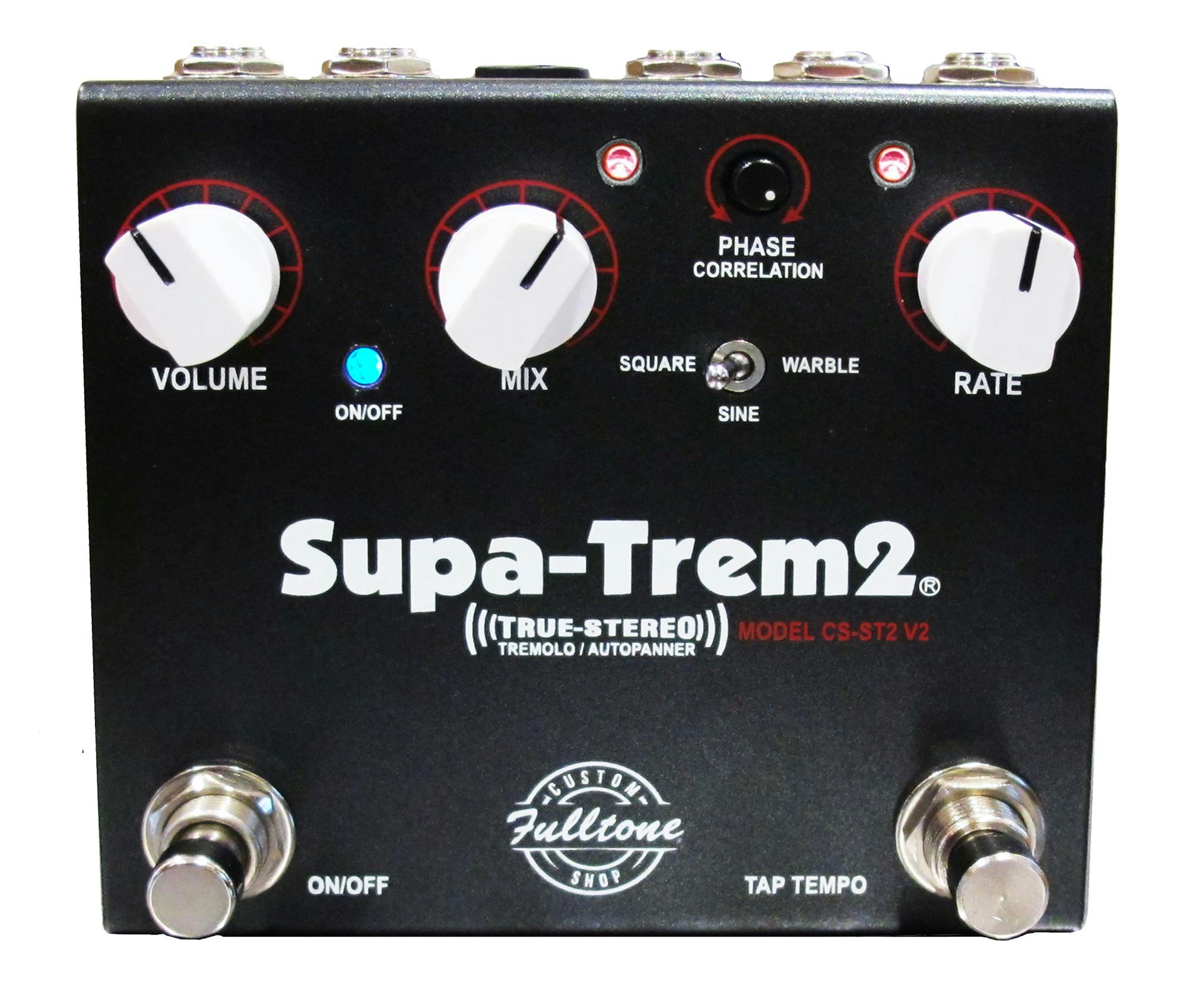 Fulltone USA Custom Shop CS-ST2 SupaTrem 2 V2 Tremolo Pedal out of stock - Image 1