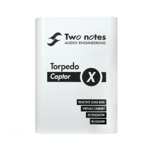 Two Notes Torpedo Captor X 8 ohm Compact Reactive Load Box, Attenuator, Cab Sim and IR Loader