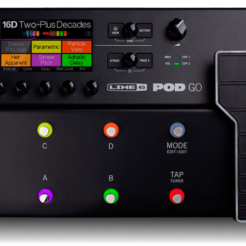 Line 6 Pod Go Modelling and Multi-Effects Pedal in stock