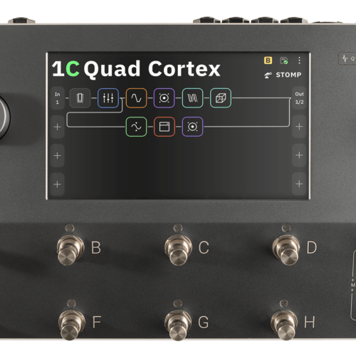 Neural DSP Quad Cortex QC Digital Effects Processor and Amp Modeller in stock