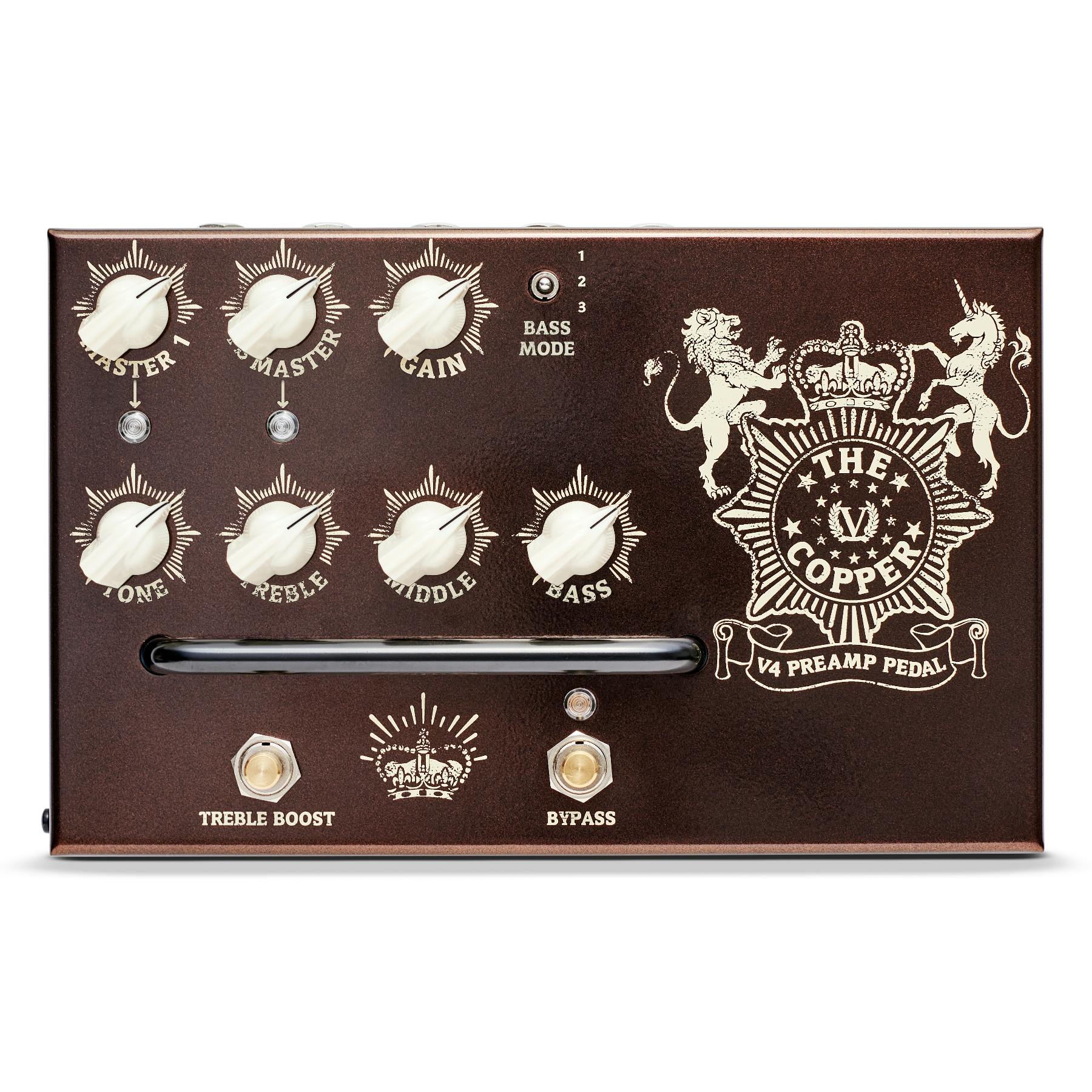 Victory V4 The Copper Preamp Pedal in stock