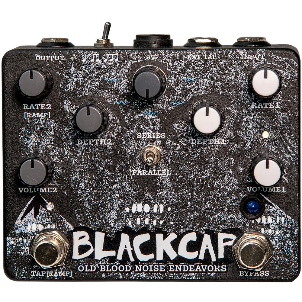 Old Blood Noise Endeavors Blackcap Dual Asynchronous Harmonic Tremolo Pedal out of stock