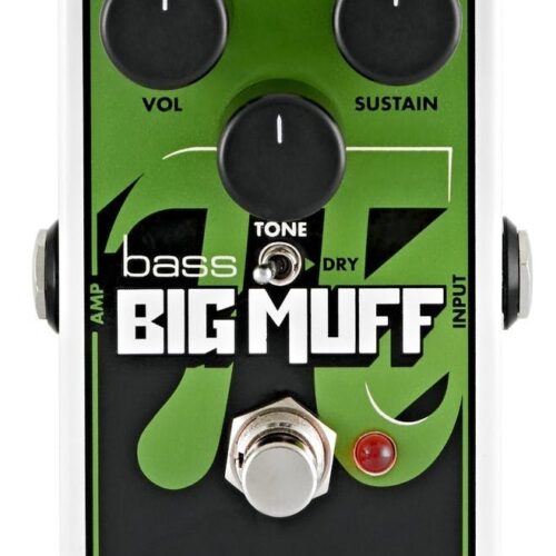 Electro Harmonix Nano Bass Big Muff Pi Fuzz Pedal in stock