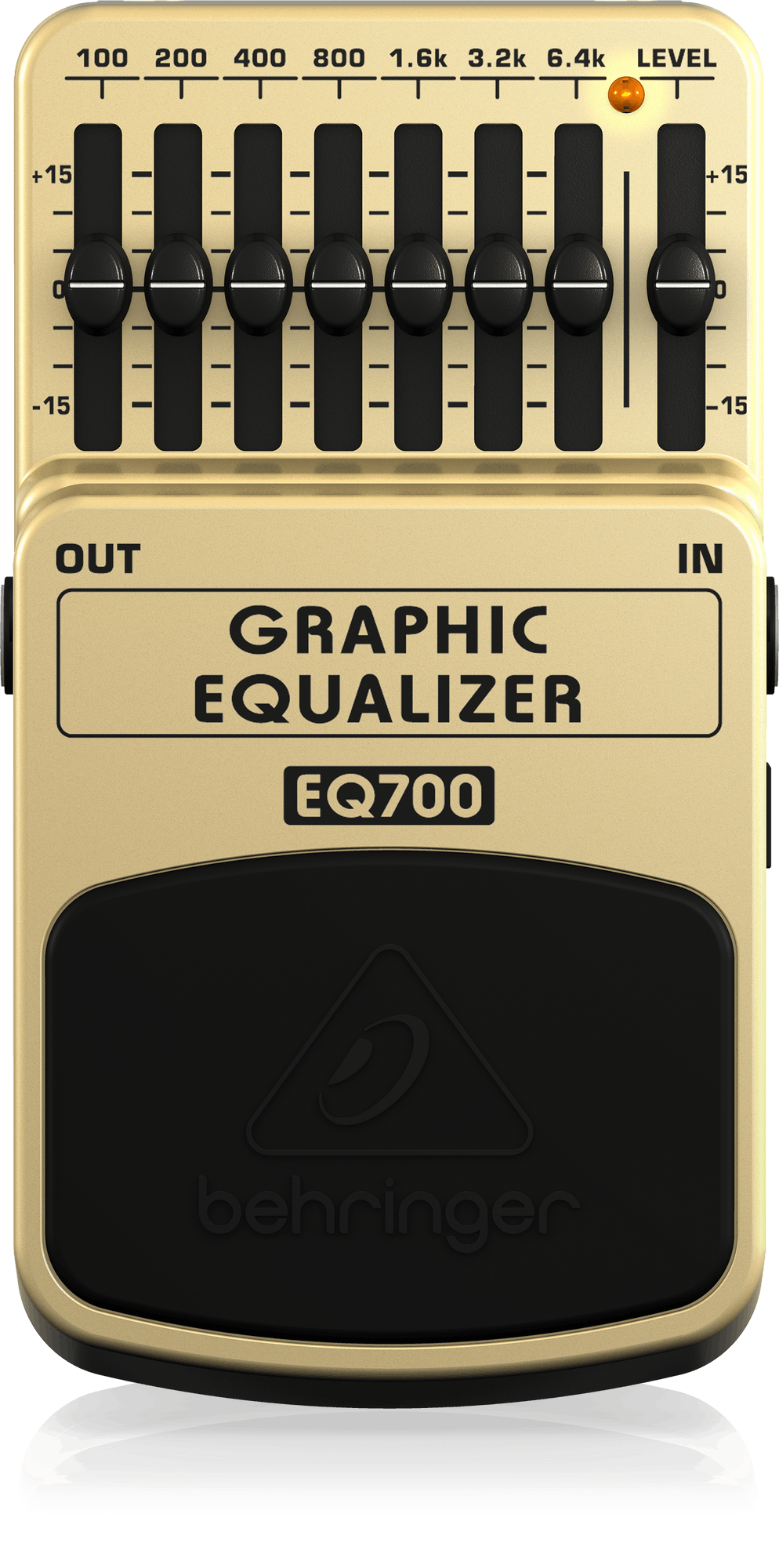 Behringer EQ700 7-Band Graphic Equalizer Pedal in stock - Image 1