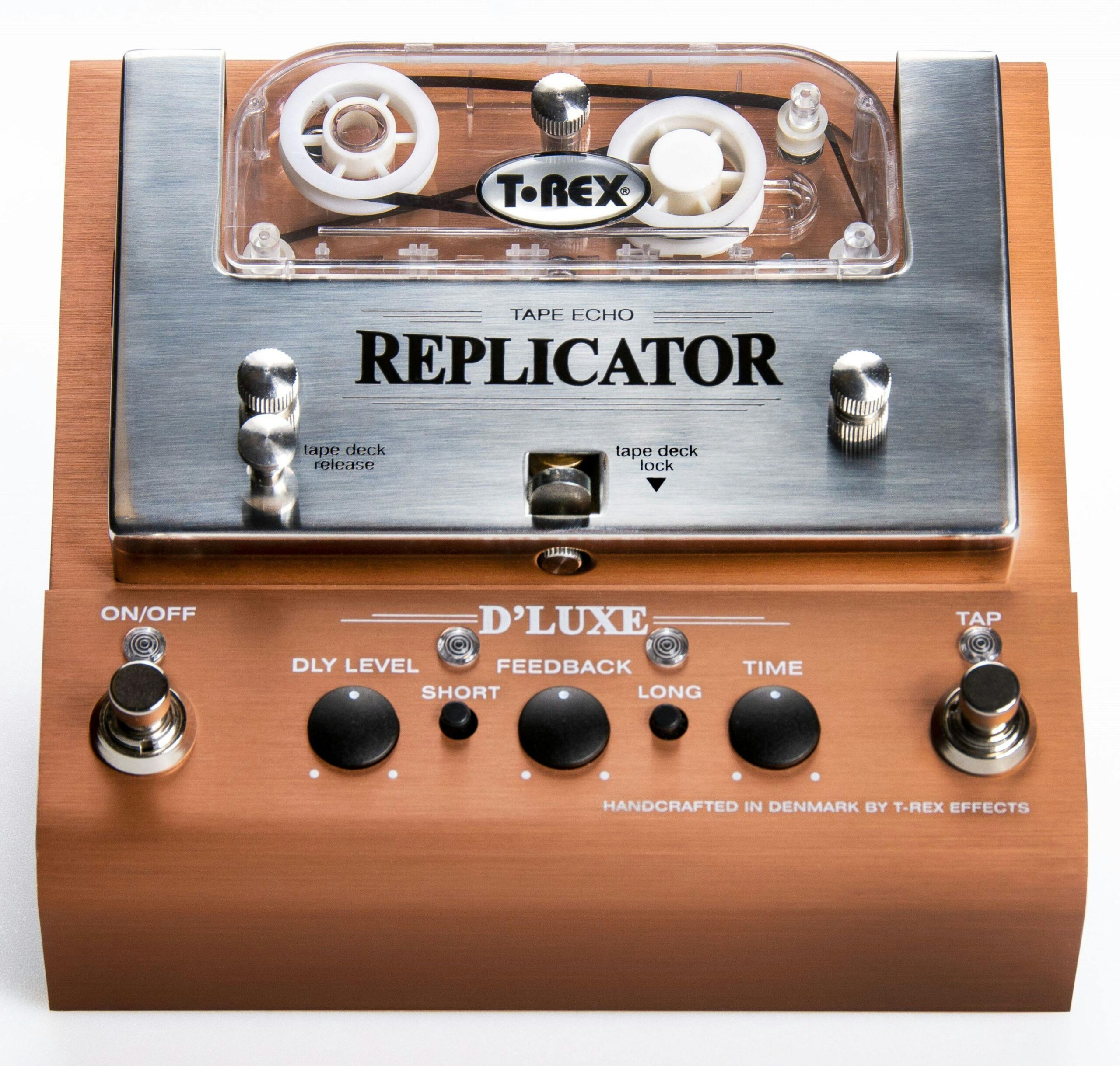 T-Rex Replicator D'Luxe Tape Echo Pedal in stock