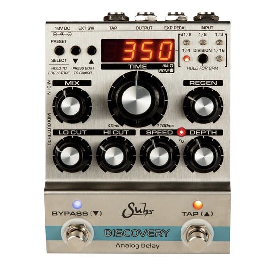 Suhr Discovery Analog Delay Pedal in stock