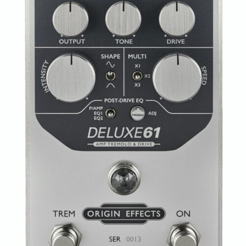 Origin Effects Deluxe 61 Amp Tremolo & Drive Pedal in stock