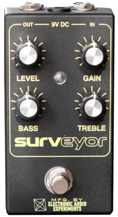 Electronic Audio Experiments Surveyor Preamp Pedal out of stock