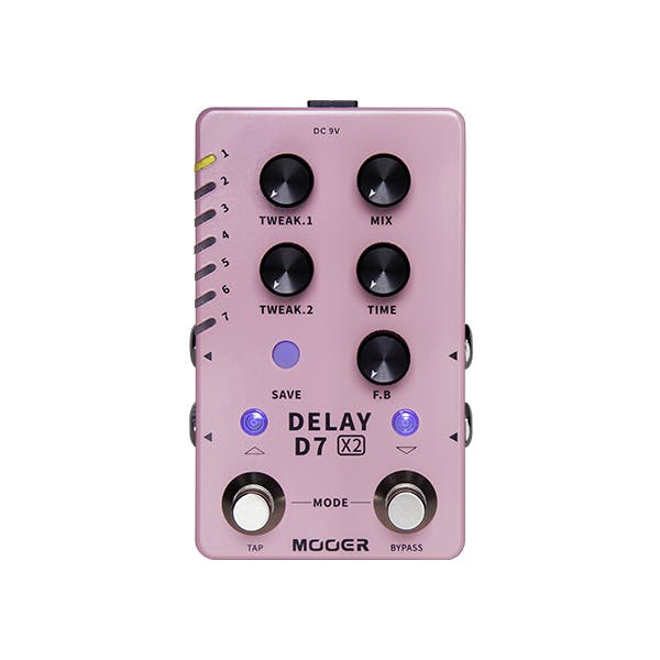 Mooer X2 D7 Delay FX Pedal preorder