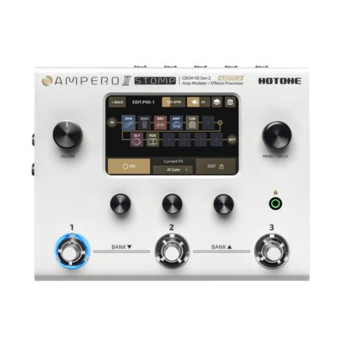 Hotone Ampero Stomp II Multi FX and Amp Modeller