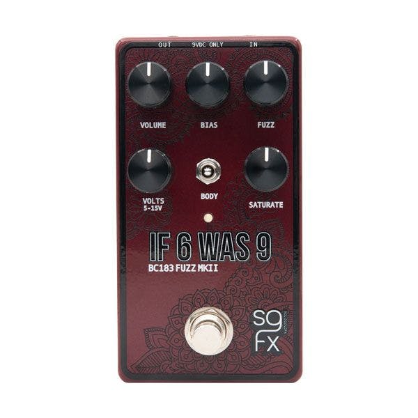 SolidGoldFX If 6 Was 9 MkII Fuzz Pedal out of stock