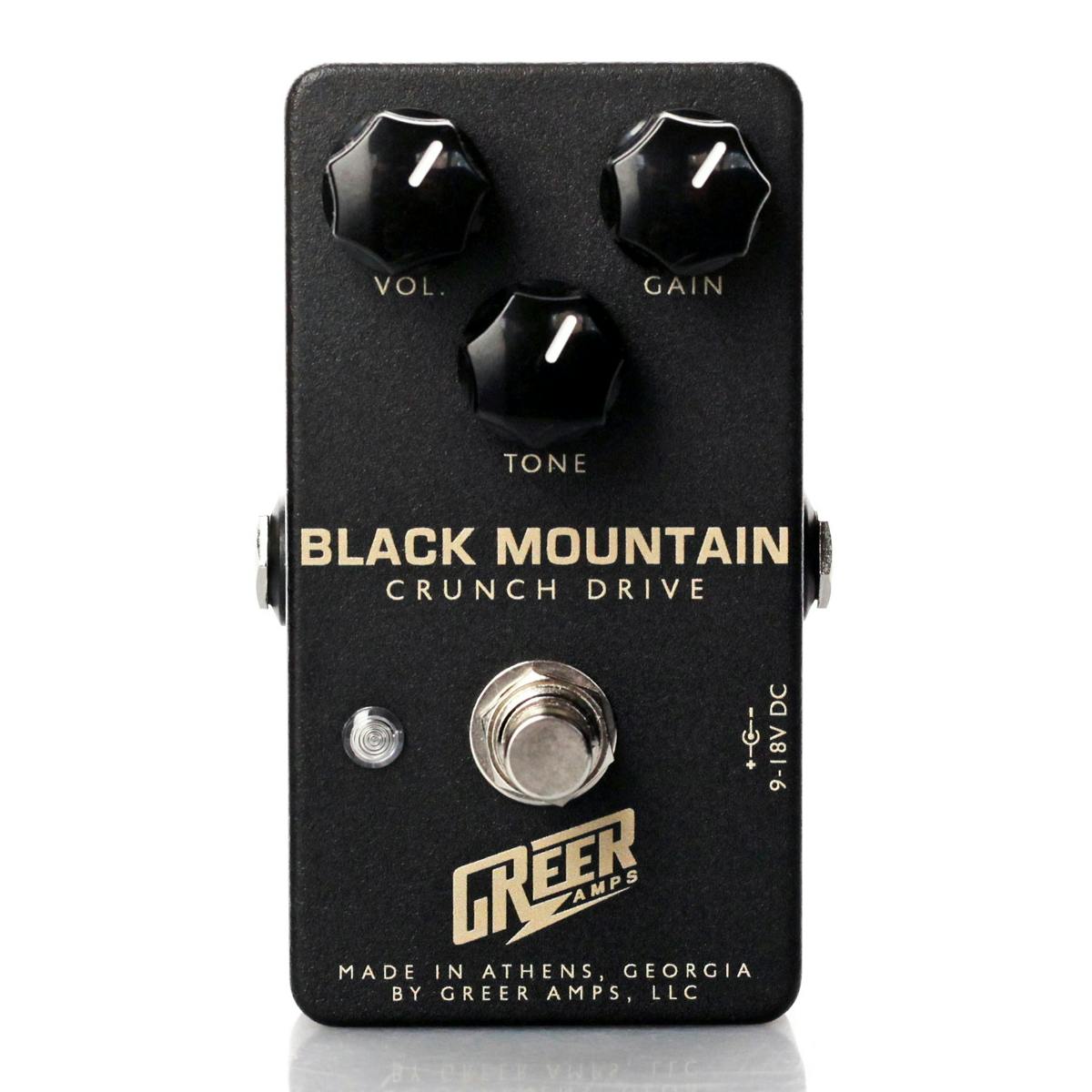 Greer Amps Black Mountain Crunch Drive Pedal out of stock