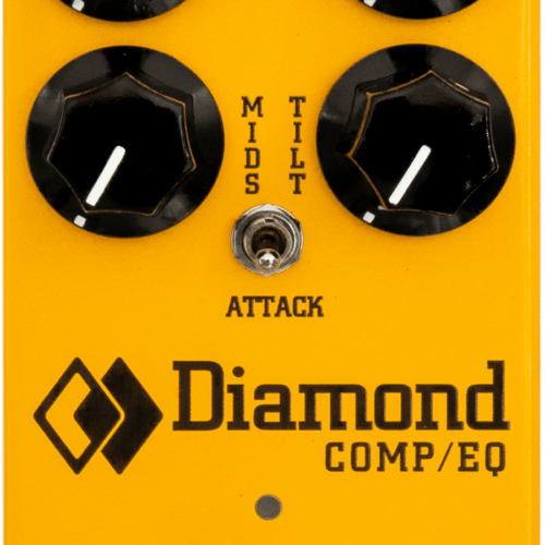 Diamond Comp/EQ Optical Compressor and Tilt EQ Pedal in stock