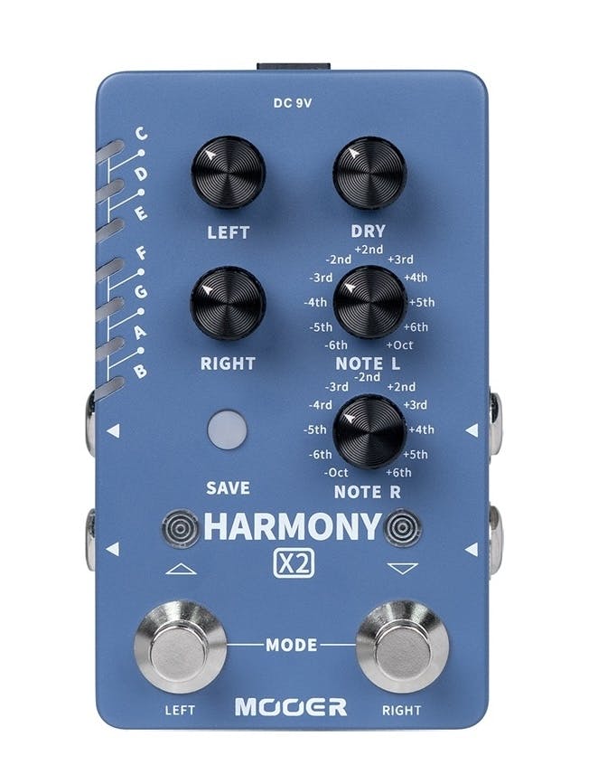 Mooer Harmony X2 Harmony Pitch Pedal preorder - Image 1