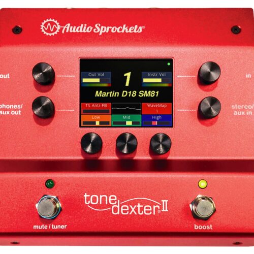 Audio Sprockets ToneDexter 2 Acoustic Guitar Preamp Pedal - £539 New