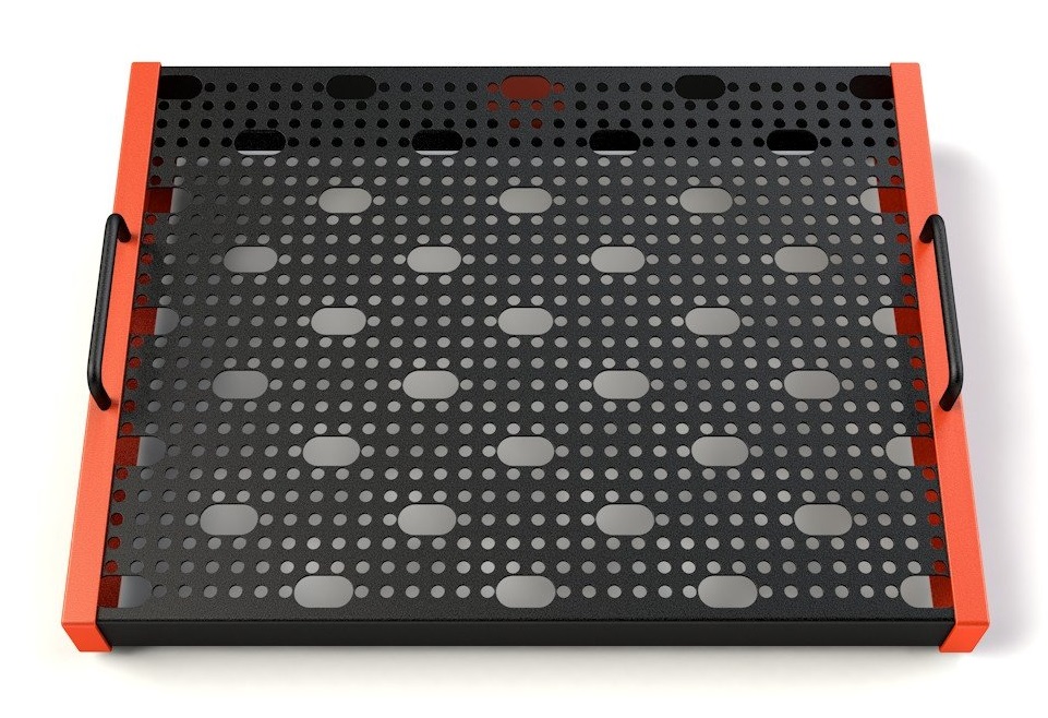 Temple Audio Templeboard DUO 12.5x17in Pedalboard in Temple Red preorder