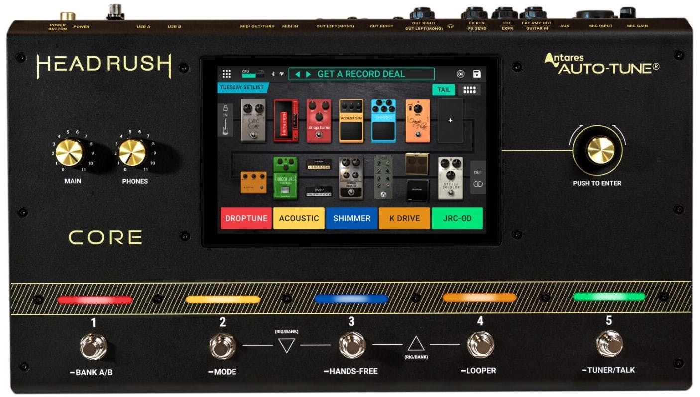 HeadRush Core Guitar FX Amp Modeler and Vocal Processor in stock