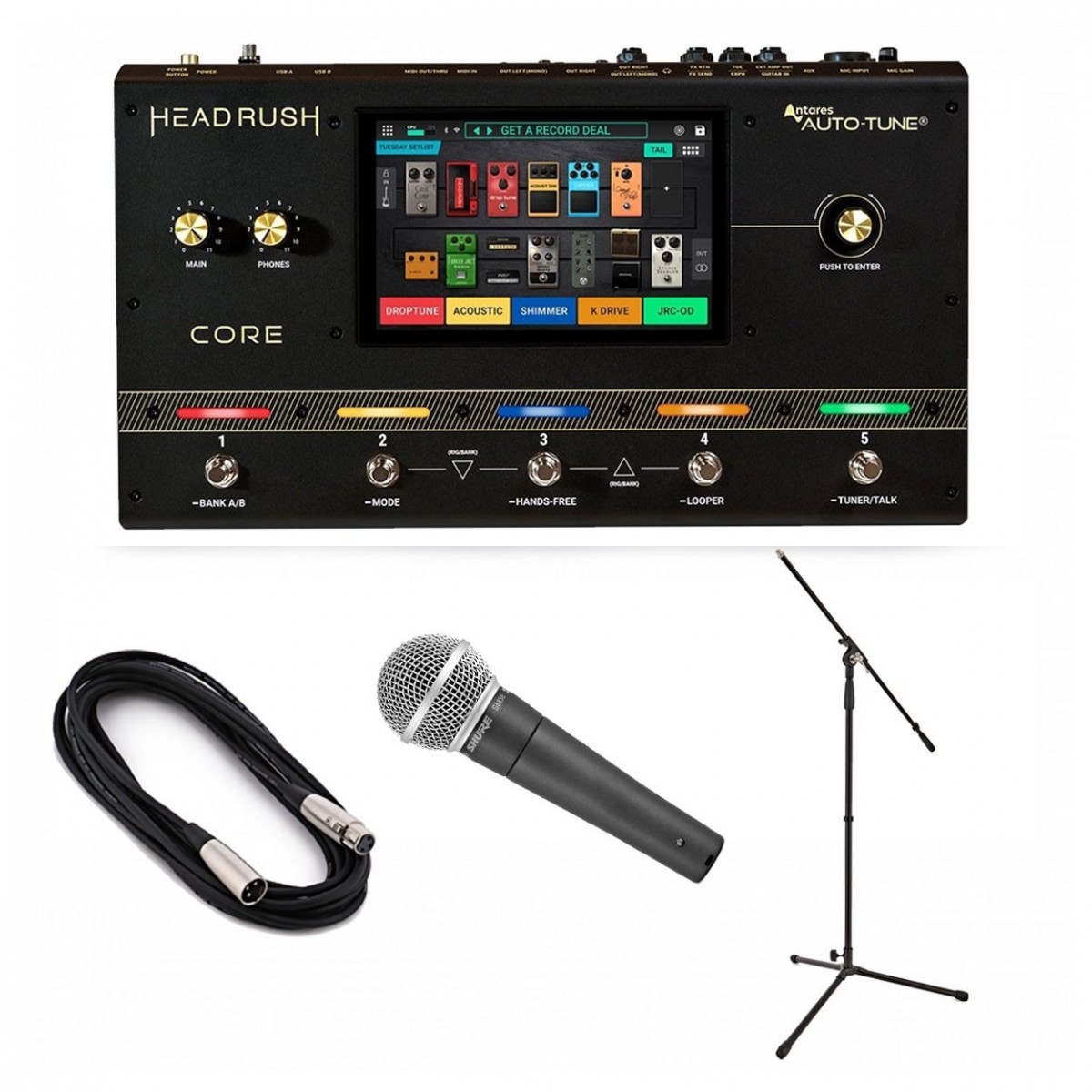 HeadRush CORE Guitar and Vocal Processor Bundle In Stock