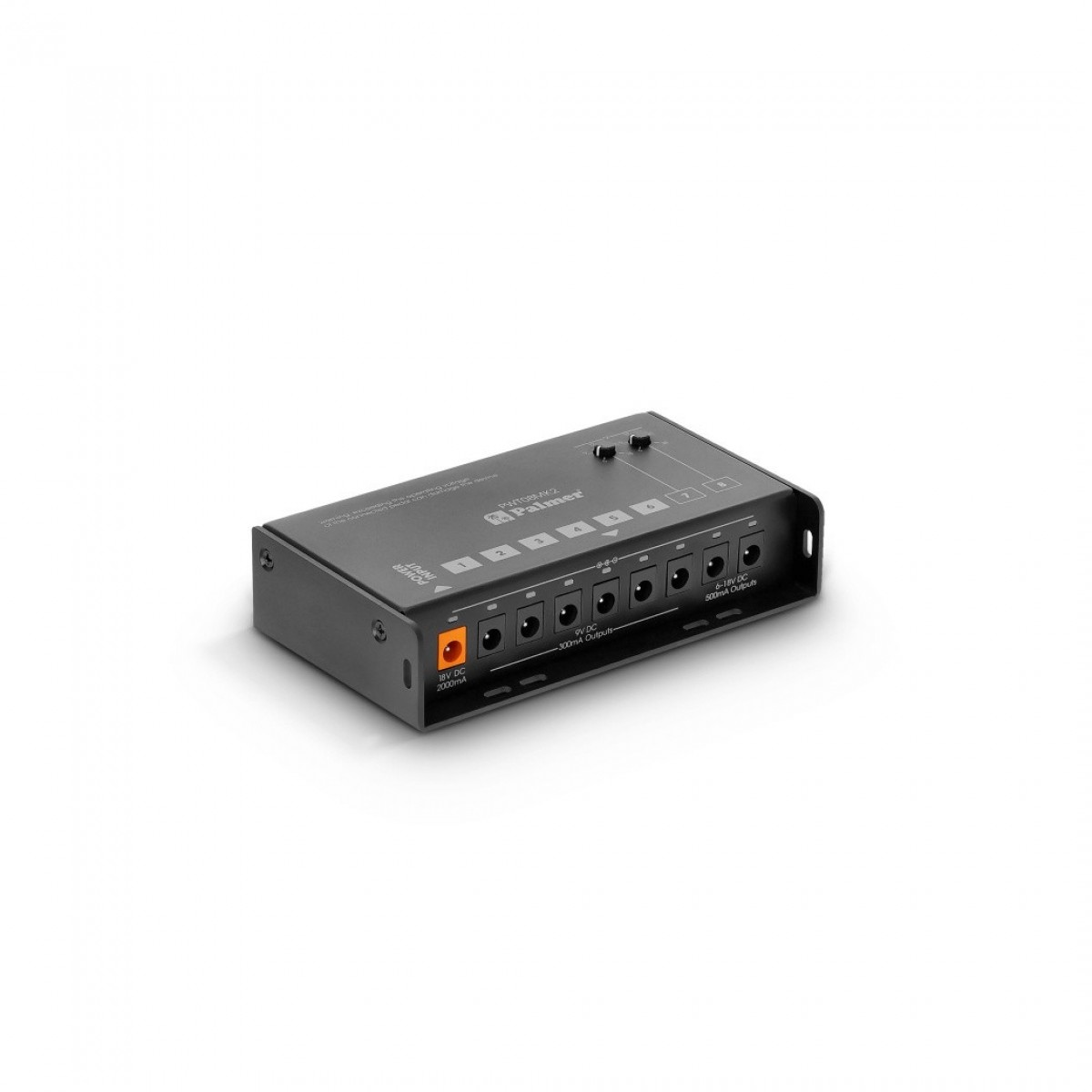Palmer PWT 08 MK2 Universal 9V Pedalboard Power Supply 8 Outputs In Stock