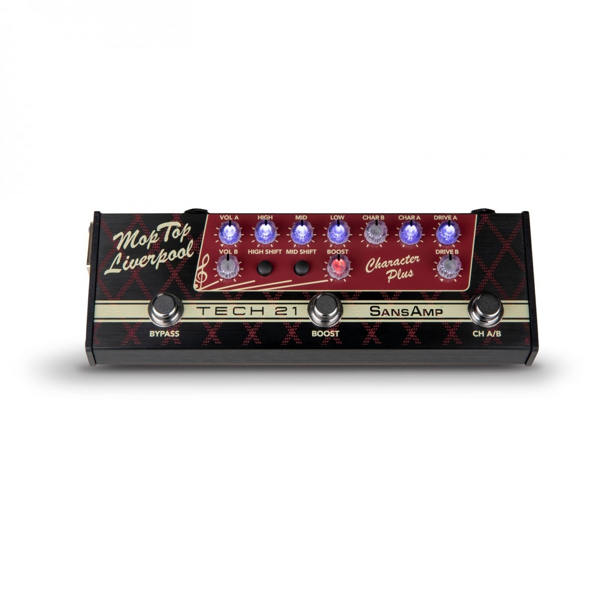 Tech 21 SansAmp Character Plus Series Mop Top Liverpool In Stock