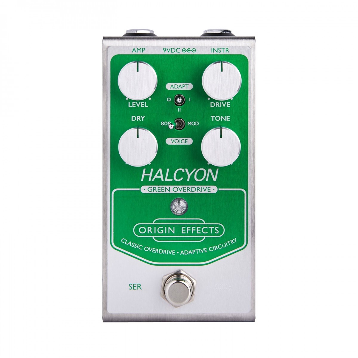 Origin Effects Halcyon Green Overdrive Pedal In Stock