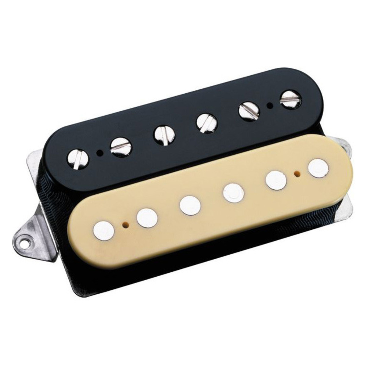 DiMarzio DP100 Super Distortion Humbucker Guitar Pickup, Black/Cream In Stock