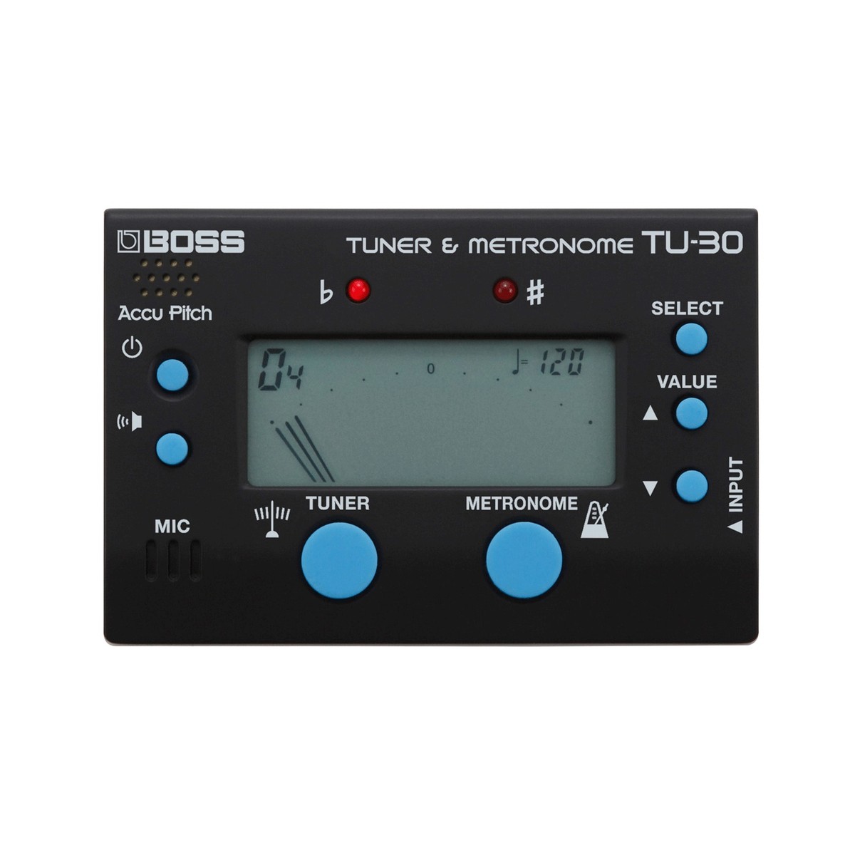 Boss TU-30 Tuner and Metronome In Stock