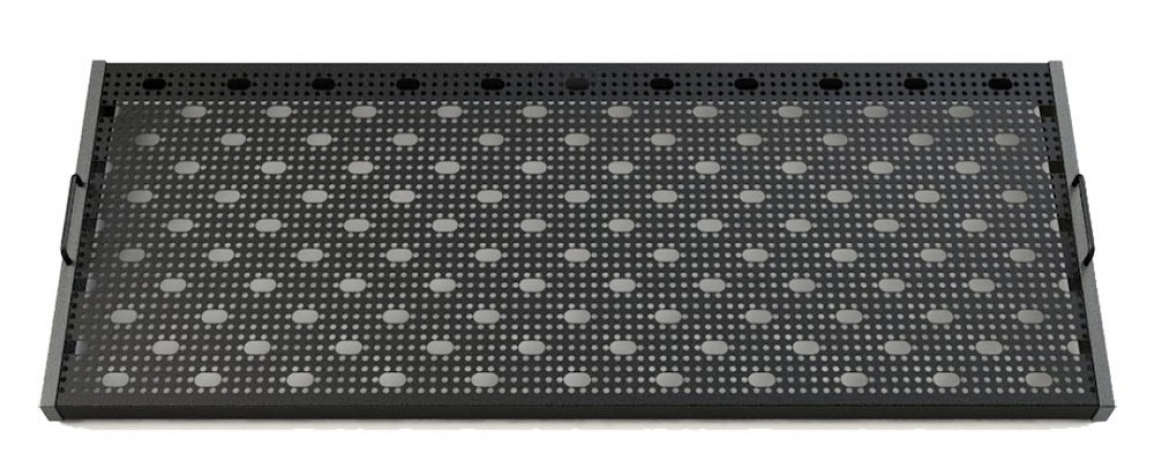 Temple Audio Templeboard TRIO 16.5x43in Pedalboard in Gunmetal