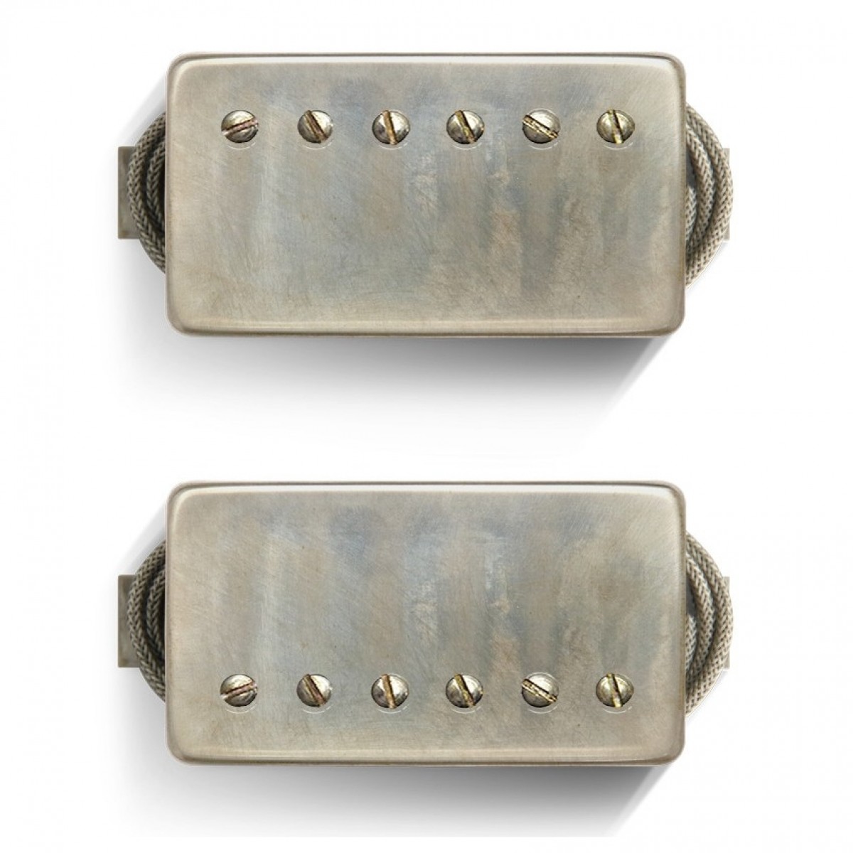 Bare Knuckle The Mule Humbucker Set, Aged Nickel In Stock