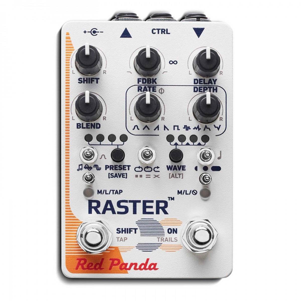 Red Panda Raster V2 Delay and Pitch Shifter In Stock