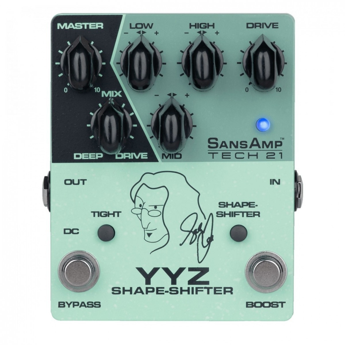 Tech 21 SansAmp Geddy Lee YYZ Shape-Shifter In Stock