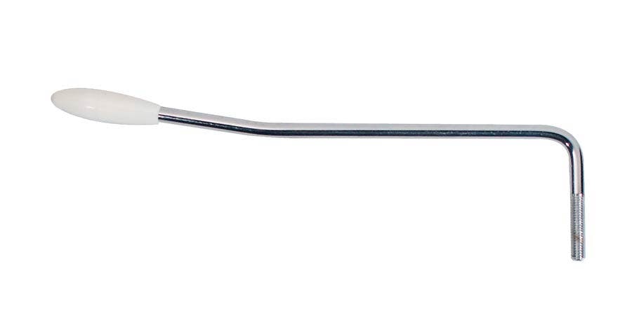 Tremolo Arm with White Cap in Chrome - 5mm - £4.99 New