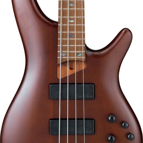 Ibanez SR500E-BM 4 String Bass Guitar In Brown Mahogany
