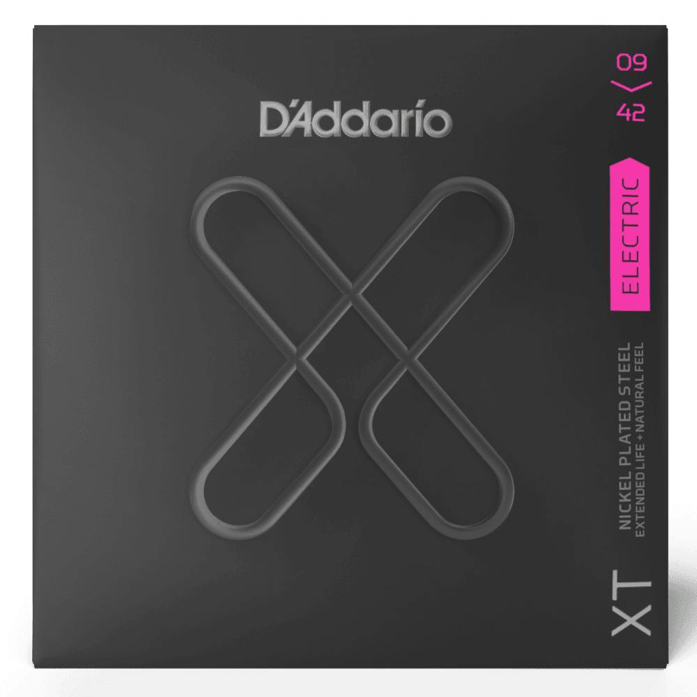 D'Addario XT Nickel Plated Steel Super Light 09-42 Electric Guitar Strings - £13.99 New