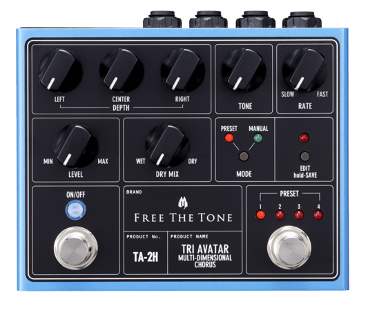 Free The Tone Tri Avatar Multi-dimensional Chorus - £269 New