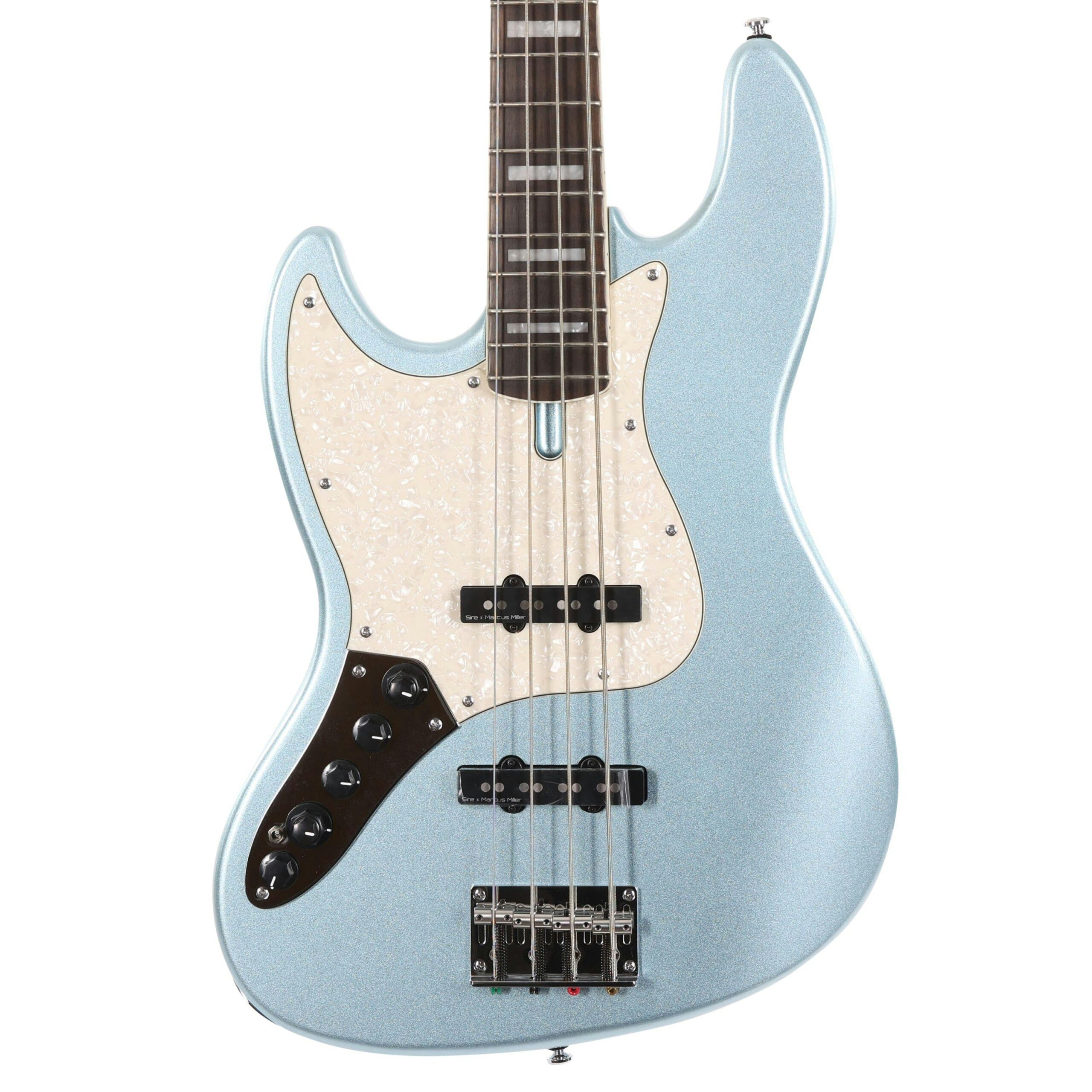 Sire Marcus Miller V7 2nd Generation Alder 4-String Left Handed Bass Guitar in Lake Placid Blue - £579 New