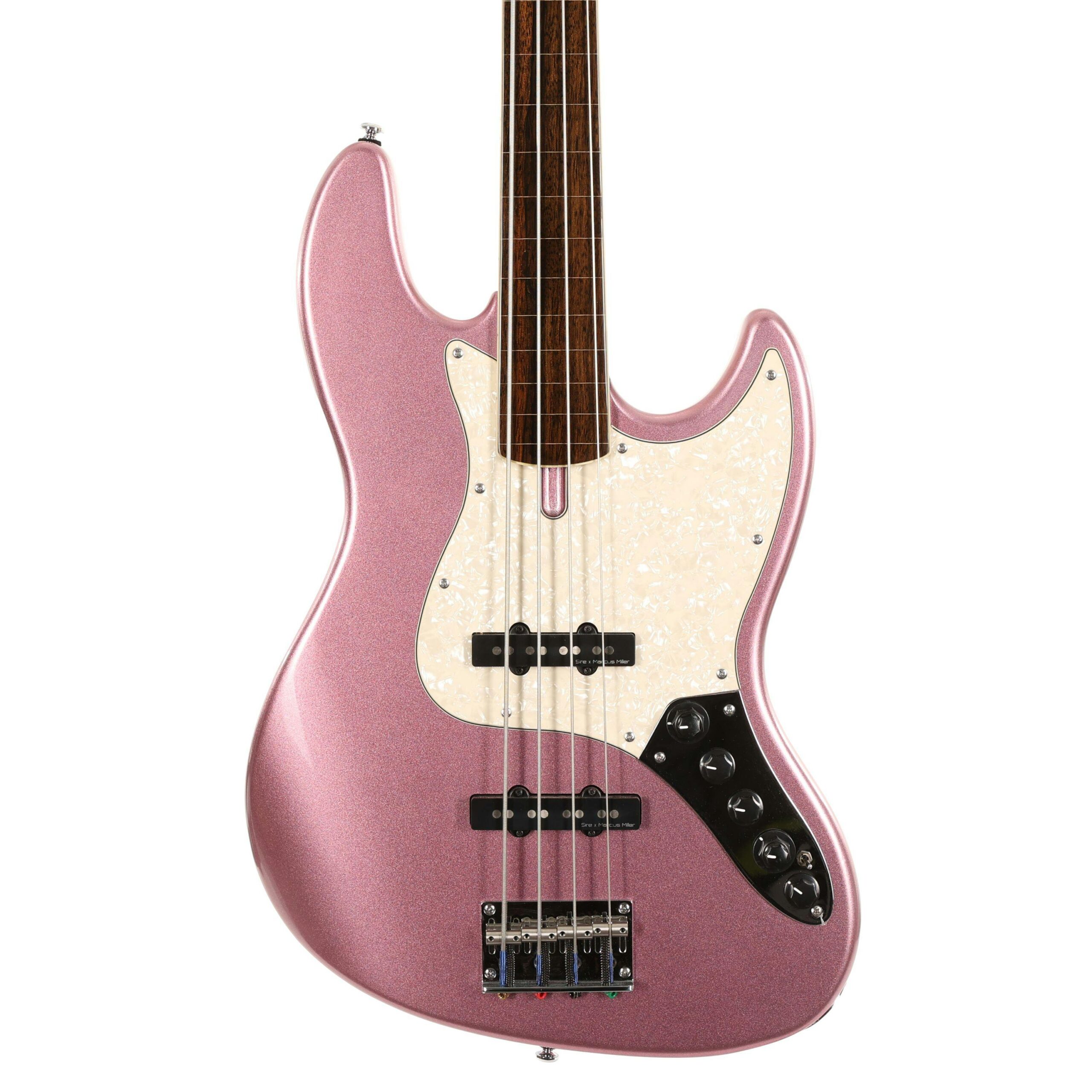 Sire Marcus Miller V7 2nd Generation Alder 4-String Fretless Bass Guitar in Burgundy - £509 New