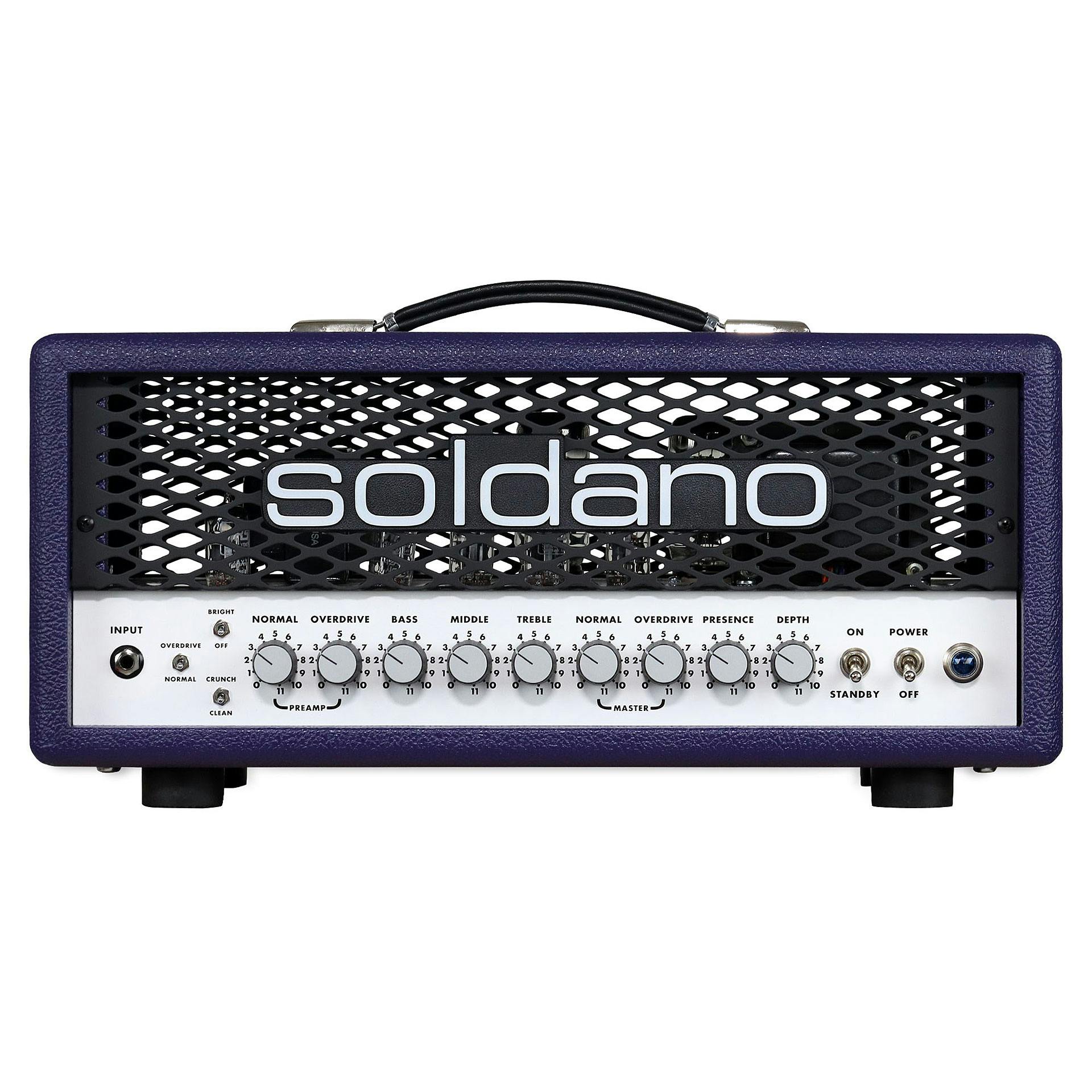Soldano Super Lead Overdrive SLO-30 30W Amp Head with Custom Purple Tolex - £2699 New