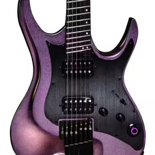 Mooer GTRS W900 Wing Headless Guitar In Aurora Pink Rosewood Board - £825 New