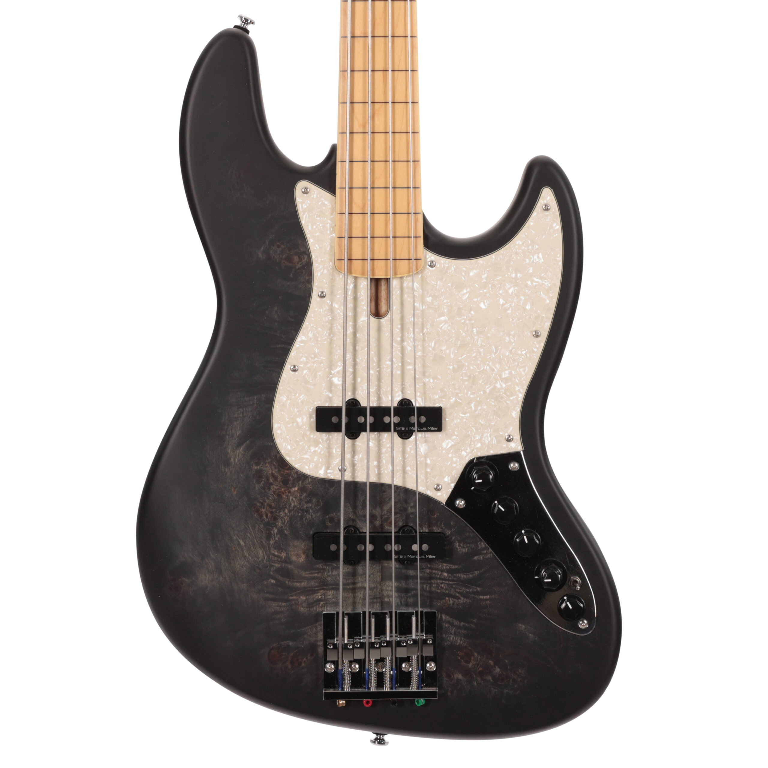 Sire Marcus Miller V7 Reissue Fretless Swamp Ash 4 String Bass in Transparent Black Satin - £679 New