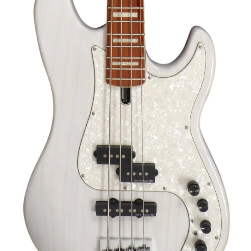Sire Marcus Miller P8 Swamp Ash 4-String Bass Guitar in White Blonde