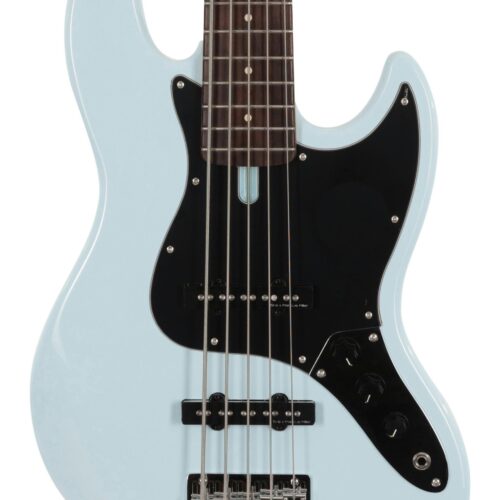 Sire Marcus Miller V3P Passive 5 String Bass Guitar in Sonic Blue