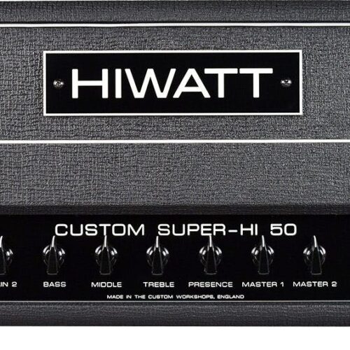 Hiwatt Custom Range Super-Hi 50w Amplifier Head - £3499 New