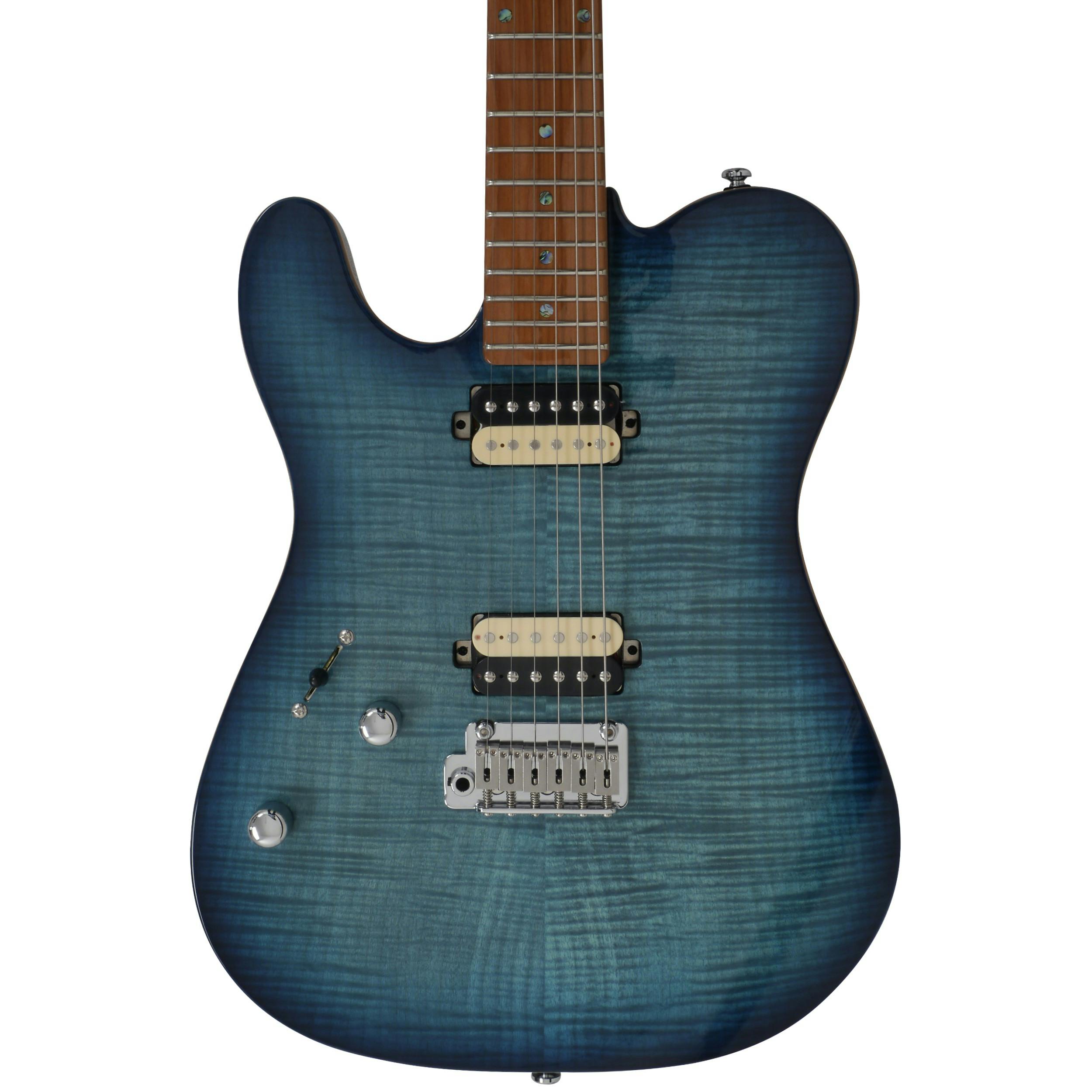 Sire Larry Carlton T7 FM Left Handed Electric Guitar in Trans Blue - £639 New