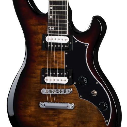 Gibson USA Victory Figured Top Electric Guitar in Smokehouse Burst