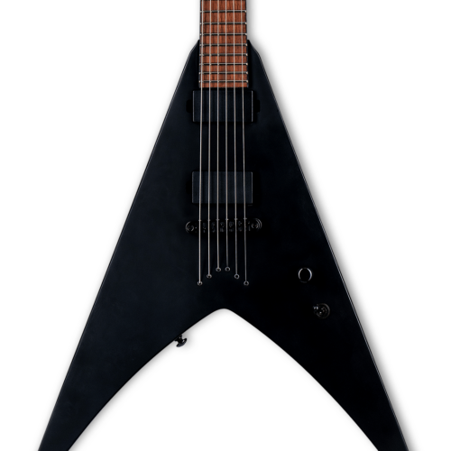 ESP LTD HEX-200 Nergal Signature Electric Guitar in Black Satin