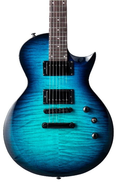 ESP LTD EC-200DX Electric Guitar in Blue Burst